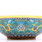 A Gorgeous Cloisonne 'Chi-Dragon& Scrolling Lotus' Bowl