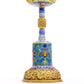 A Pair of Cloisonne 'Auspicious Cloud, Dragon, Phoenix' Cap Stand