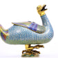 A Wonderful Cloisonne Duck-Form Censer