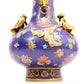 A Fabulous Cloisonne 'Flower' Chi-Dragon-Handled Vase