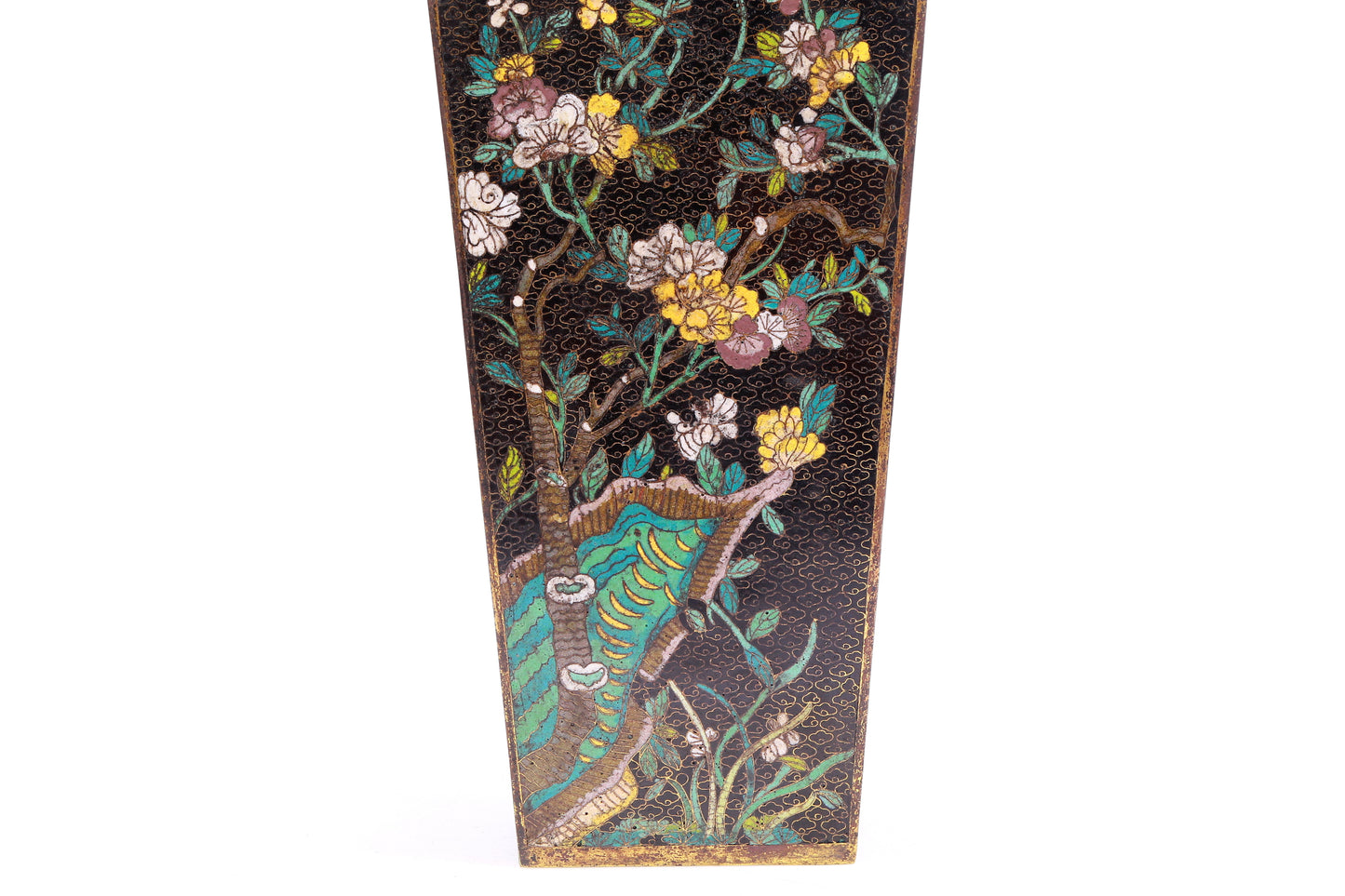 An Excellent Cloisonne 'Bird& Flower' Vases