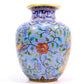 A Wonderful Cloisonne 'Scrolling Lotus, Dragon, Phoenix' Vase