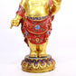 A cloisonné statue of Gautama Buddha