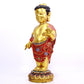 A cloisonné statue of Gautama Buddha