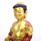 A cloisonné statue of Gautama Buddha