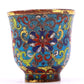 An Excellent Cloisonne 'Scrolling Lotus' Cup