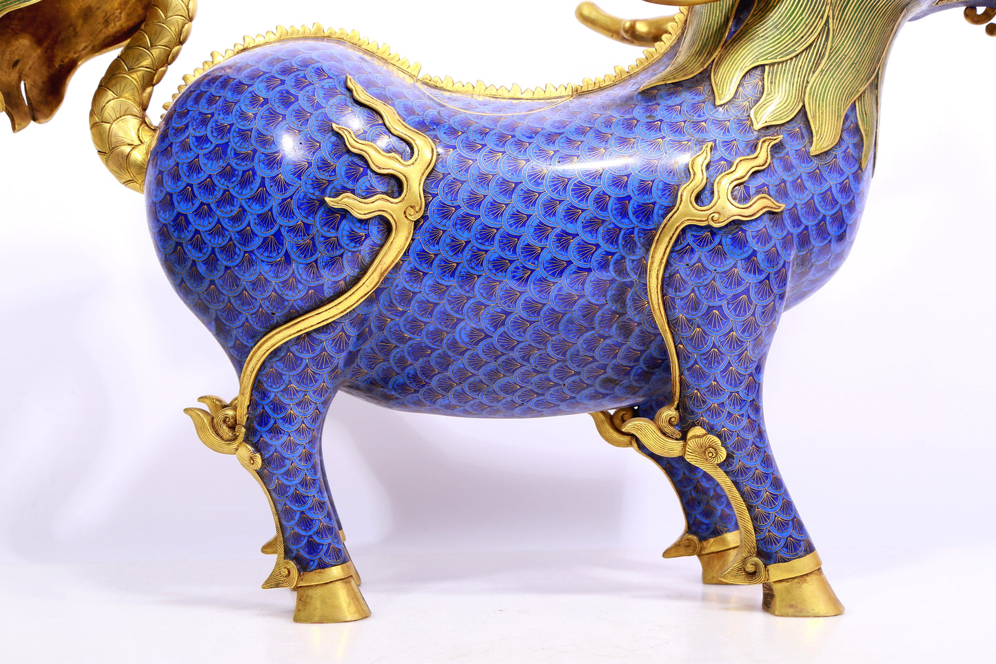 A Precious Cloisonne Lion