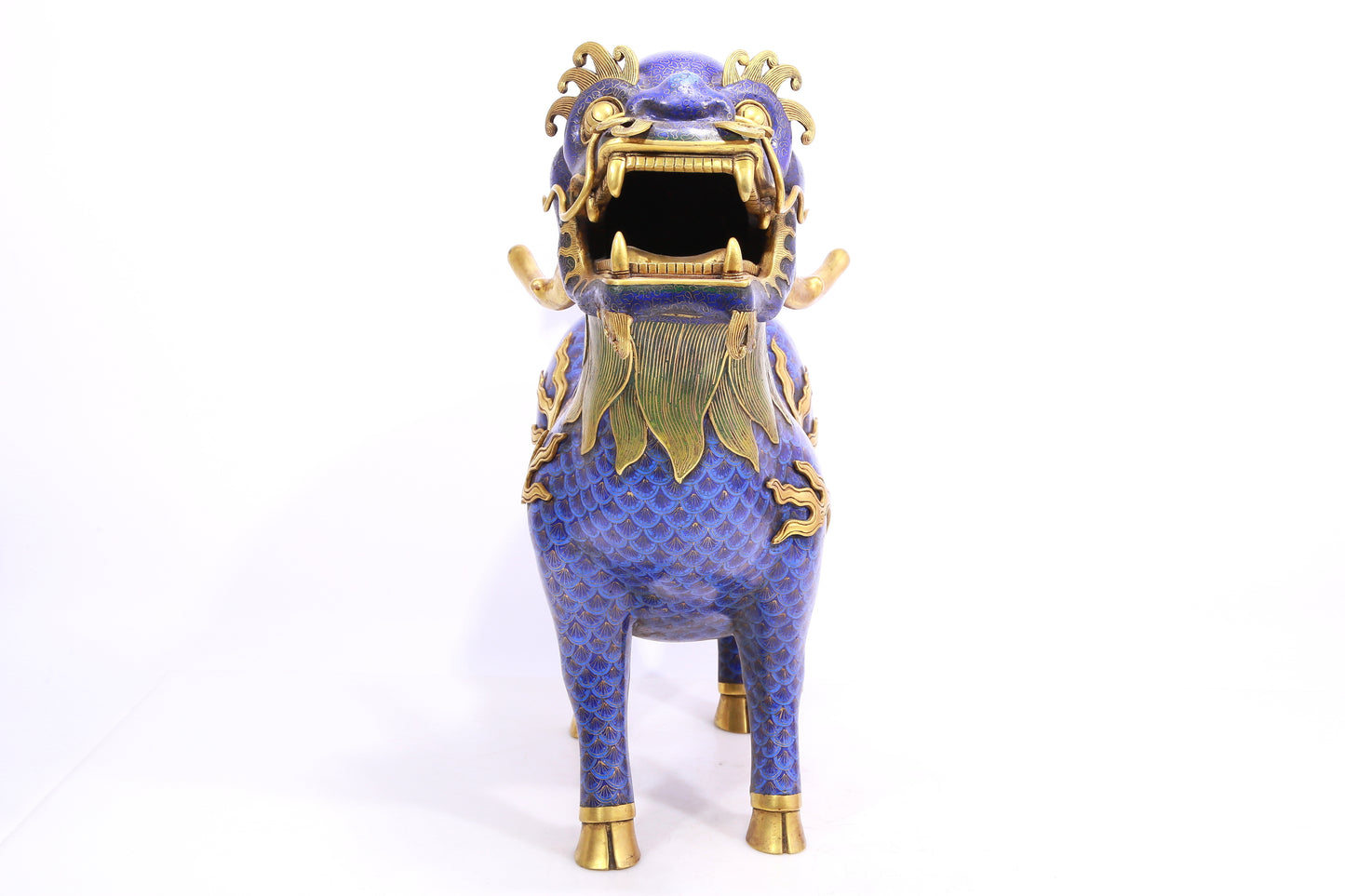 A Precious Cloisonne Lion