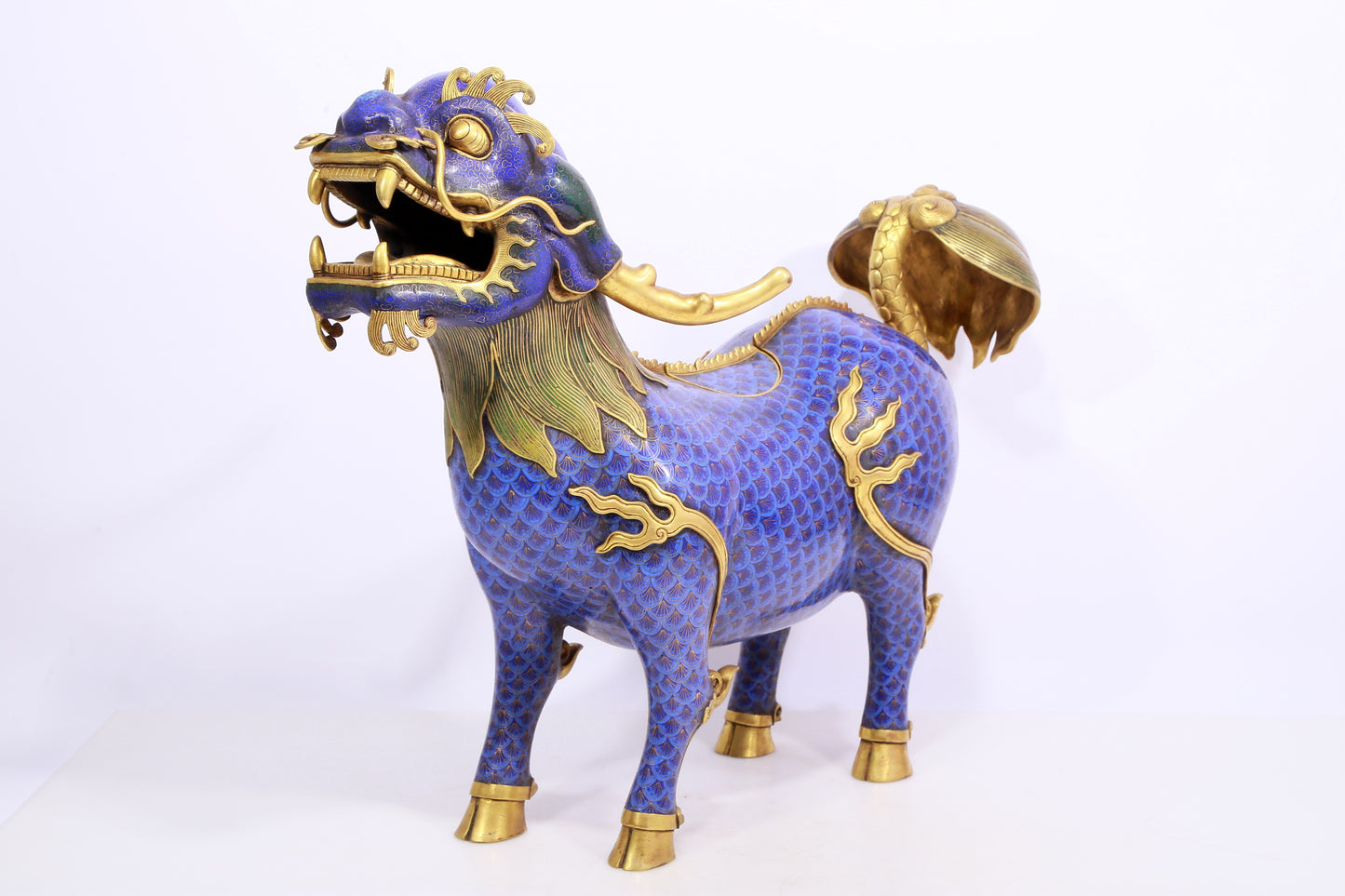 A Precious Cloisonne Lion