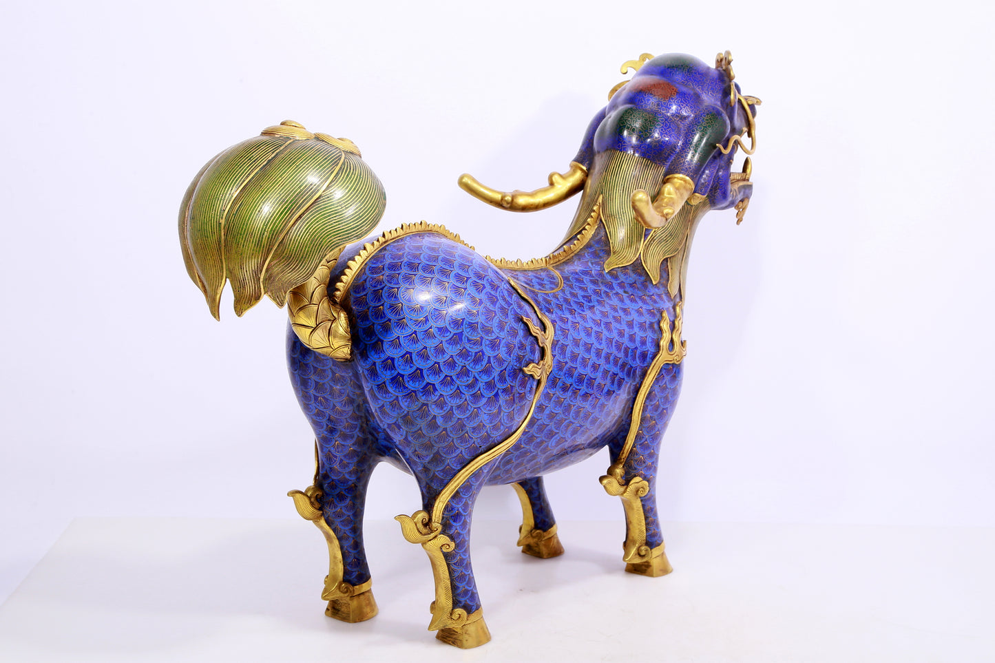 A Precious Cloisonne Lion