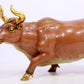 A cloisonné cow ornament