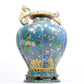 cloisonné flower and bird pattern amphora