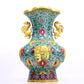 A Fabulous Cloisonne 'Scrolling Lotus' Vase