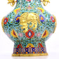 A Fabulous Cloisonne 'Scrolling Lotus' Vase