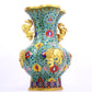 A Fabulous Cloisonne 'Scrolling Lotus' Vase