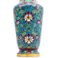 A cloisonné vase with lotus pattern