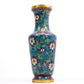 A cloisonné vase with lotus pattern