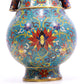 An Exquisite Cloisonne 'Scrolling Lotus' Vase