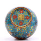 An Exquisite Cloisonne 'Scrolling Lotus' Vase