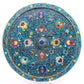 A Gorgeous Circular Cloisonne 'Scrolling Lotus' Mirror