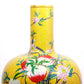 A cloisonné peach pattern bottle