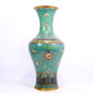 A cloisonné vase with lotus pattern