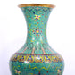 A cloisonné vase with lotus pattern