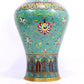 A cloisonné vase with lotus pattern