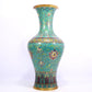 A cloisonné vase with lotus pattern