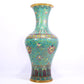 A cloisonné vase with lotus pattern