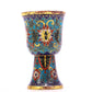 A Wonderful Cloisonne 'Scrolling Lotus' Cup