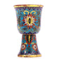 A Wonderful Cloisonne 'Scrolling Lotus' Cup