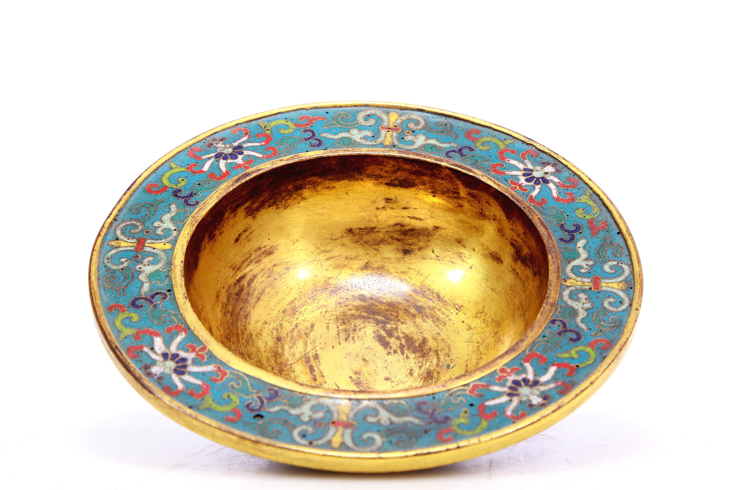 Wonderful Cloisonne 'Flower' Basin