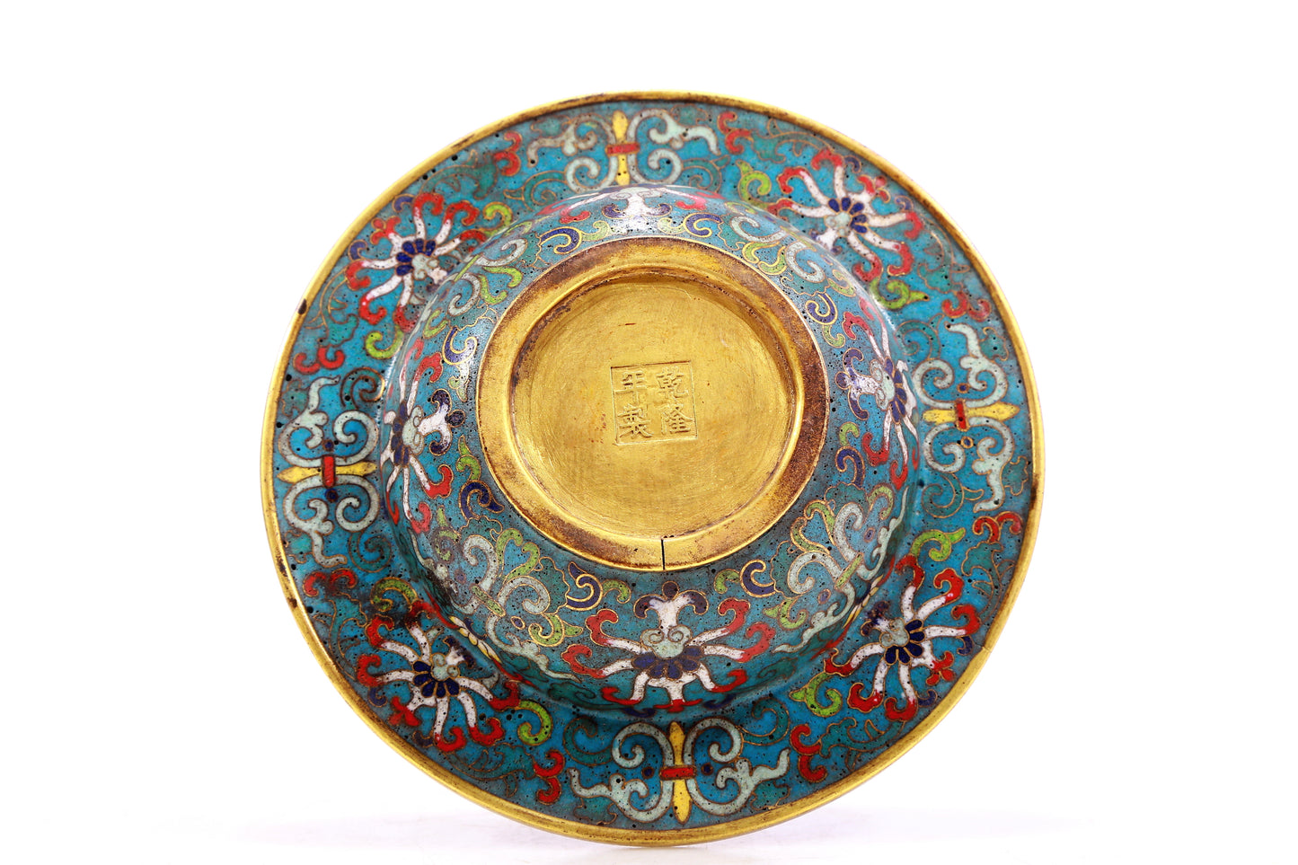 Wonderful Cloisonne 'Flower' Basin