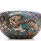 An Exquisite Cloisonne 'Lion& Auspicious Cloud' Brushinger