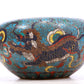 An Exquisite Cloisonne 'Lion& Auspicious Cloud' Brushinger