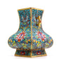 A Gorgeous Pair Of Cloisonne 'Scrolling Lotus' Vases