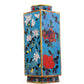 cloisonne floral vase