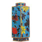 cloisonne floral vase