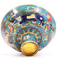 A Wonderful Cloisonne 'Lion& Auspicious Cloud' Stem-Dish