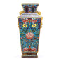 Wonderful Cloisonne 'Dragon' Lion-Handled Vase