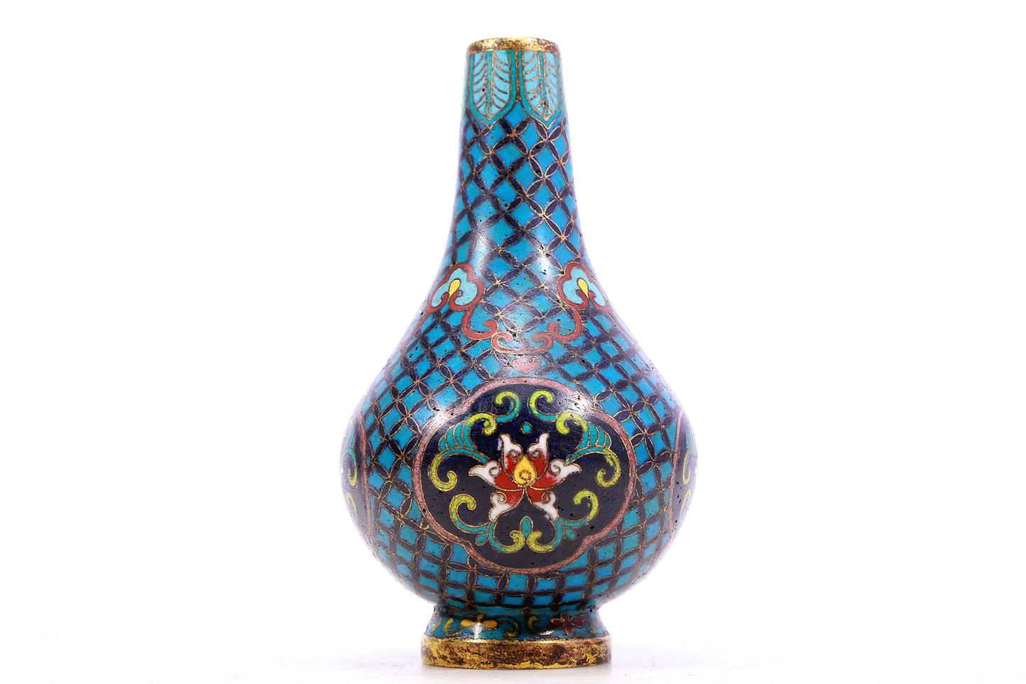 A Wonderful Cloisonne 'Flower' Vase