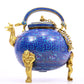 A Superb Cloisonne 'Dragon' Tripod Ewer With A Phoenix Spout