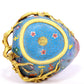 An Exquisite Cloisonne 'Bat& Auspicious Cloud' Peach-Form Box