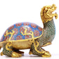 An Exquisite Cloisonne Mythical Tortoise