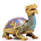 An Exquisite Cloisonne Mythical Tortoise