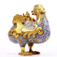 A Gorgeous Cloisonne Duck-Form Censer