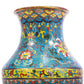 An Exquisite Cloisonne 'Scrolling Lotus' Vase