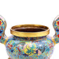 A Gorgeous Cloisonne 'Phoenix& Flower' Tripod Censer