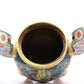 A Gorgeous Cloisonne 'Phoenix& Flower' Tripod Censer